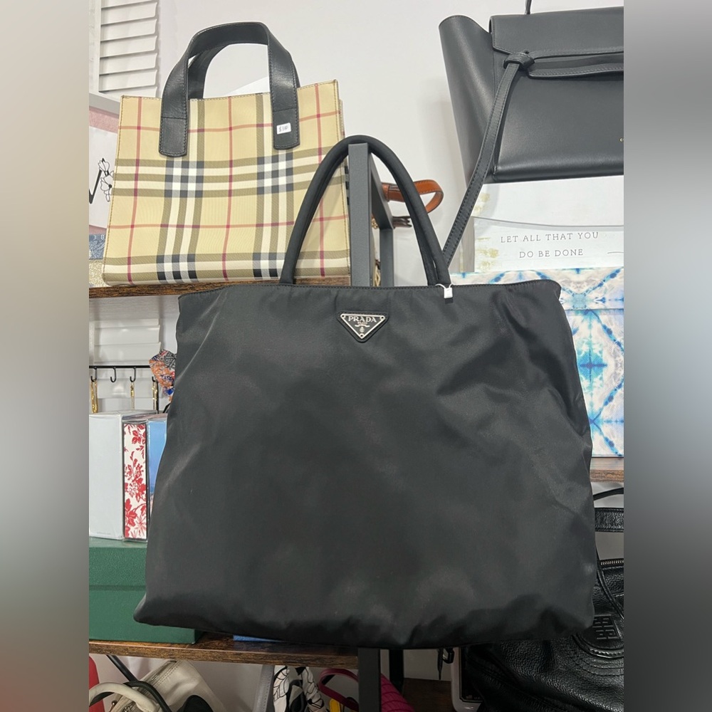Prada Re-Edition Tessuto Tote Bag